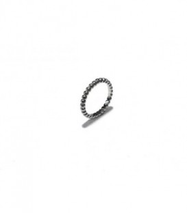 ANILLO PLAY BOLITAS ACERO TALLAS 16 - PER2162-6