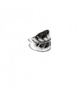 ANILLO PLATA HOJA ELEFANTE ANCHO 17MM, TALLA DEDO Nº15 - 9108831