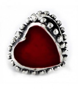 ABALORIO CORAZON ROJO - 9095615