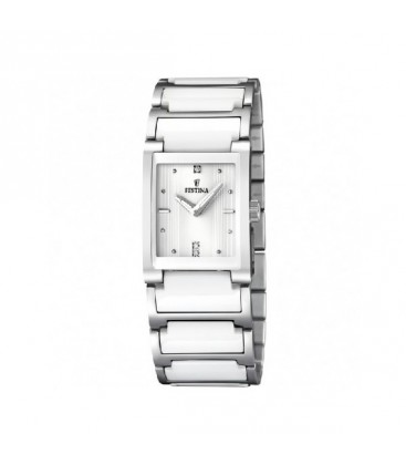 Reloj ceramica blanco