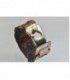 PULSERA ENTRELAZADA CUERO - P632